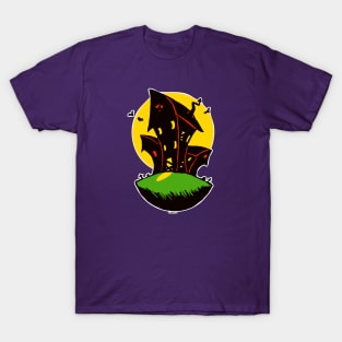 Vintage Haunted House T-Shirt